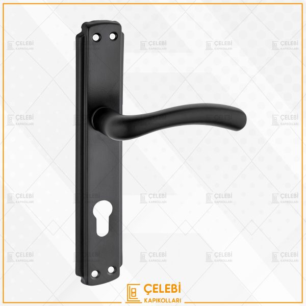 KUĞU KOL BRAVO AYNA MAT SİYAH YALE