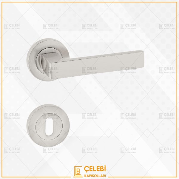 LAMA KOL YUVARLAK ROZETLİ SATEN ODA