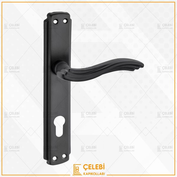 MERDİVEN KOL BRAVO AYNA MAT SİYAH YALE