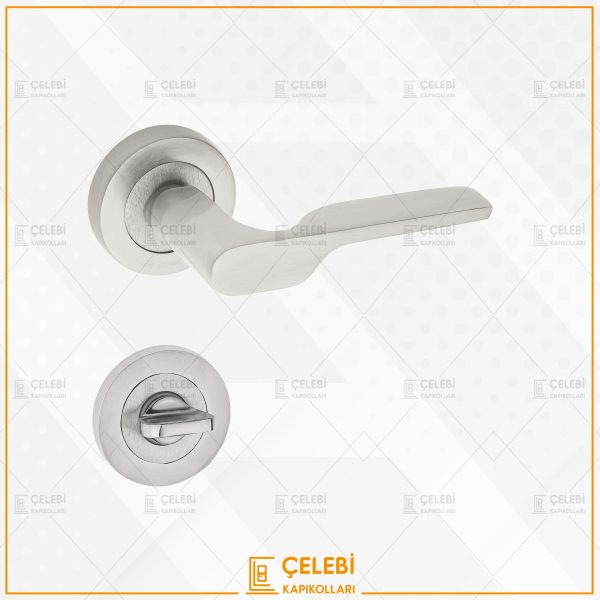 SEDİR KOL YUVARLAK ROZETLİ SATEN WC