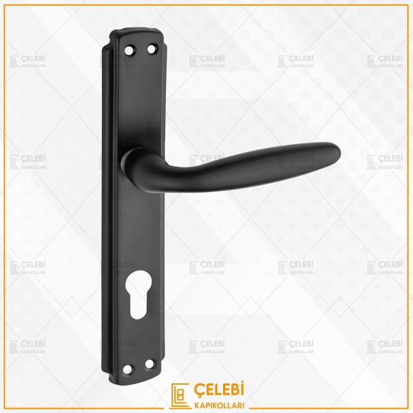 TOMBİK KOL BRAVO AYNA MAT SİYAH YALE