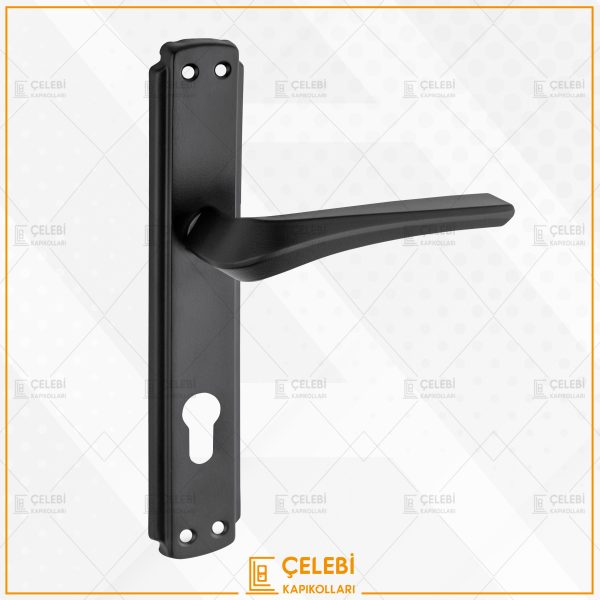 VENÜS KOL BRAVO AYNA MAT SİYAH YALE